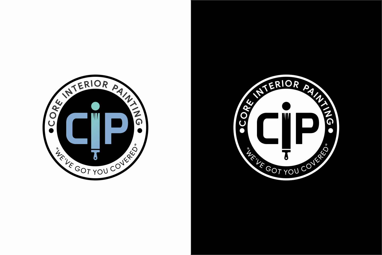 Logo Design by Farqaleit™ for Core Interior Painting | Design #19334597