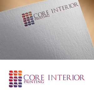 Logo Design by julie jo. for Core Interior Painting | Design: #19354117