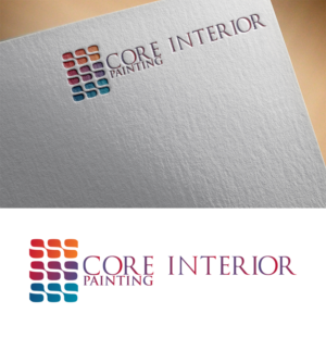 Logo Design by julie jo. for Core Interior Painting | Design: #19354118