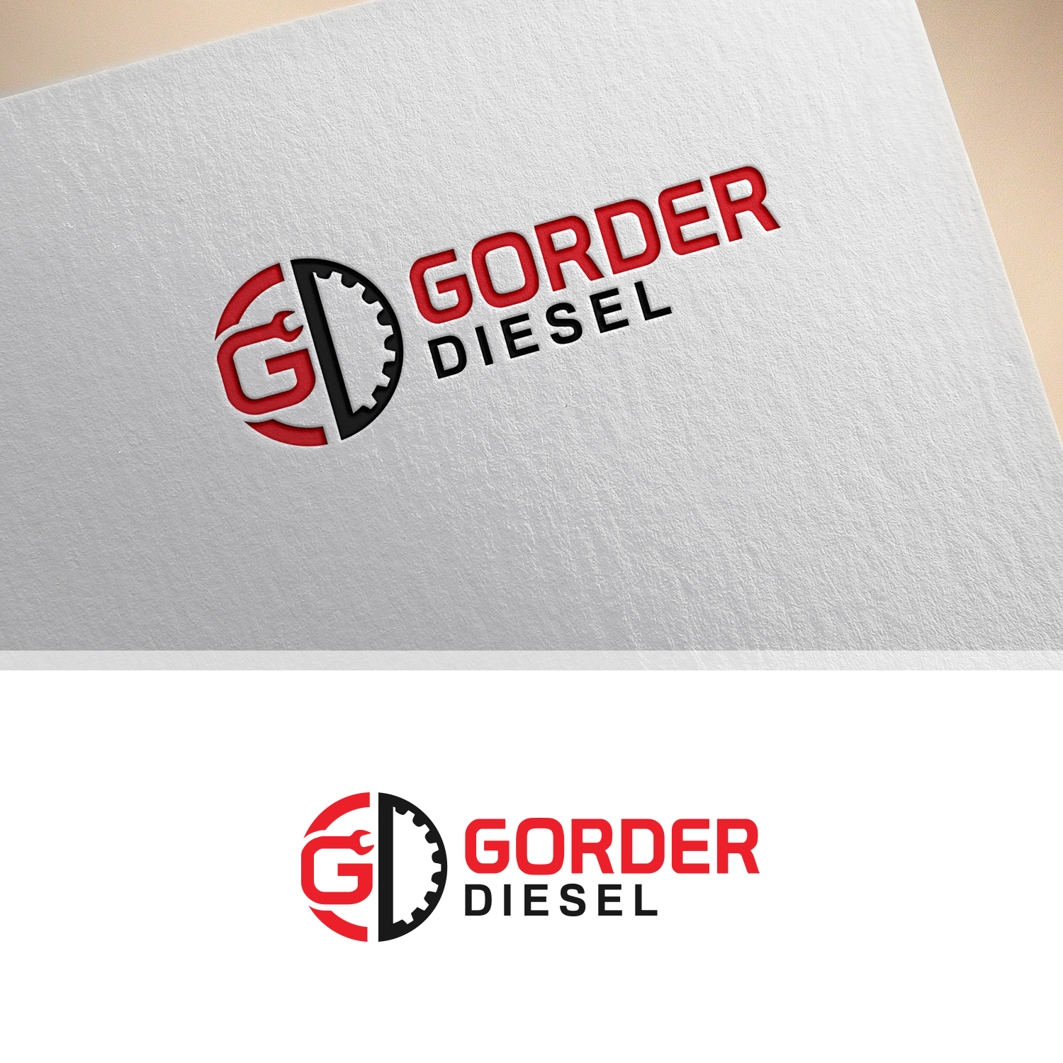 Diseño de Logo por Maxo-Biz para Gorder Diesel | Diseño #19333142