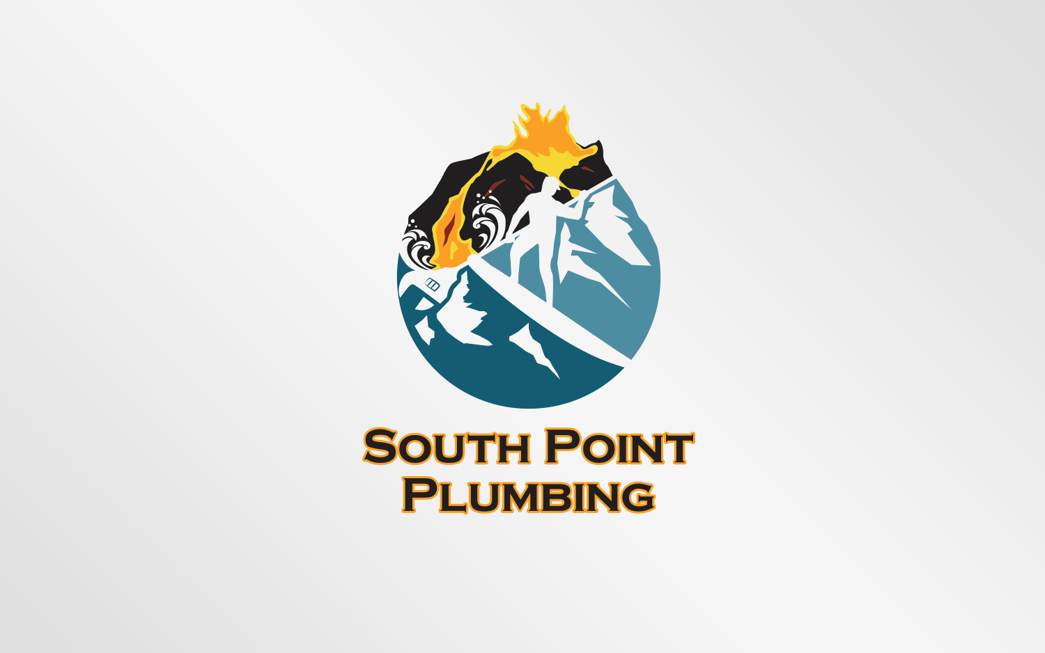 Logo Design by Grafactory for South Point Plumbing | Design #19335548