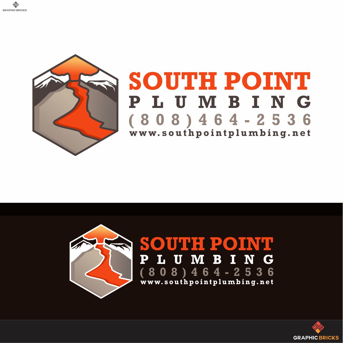 Logo-Design von Graphic Bricks für South Point Plumbing | Design #19329122