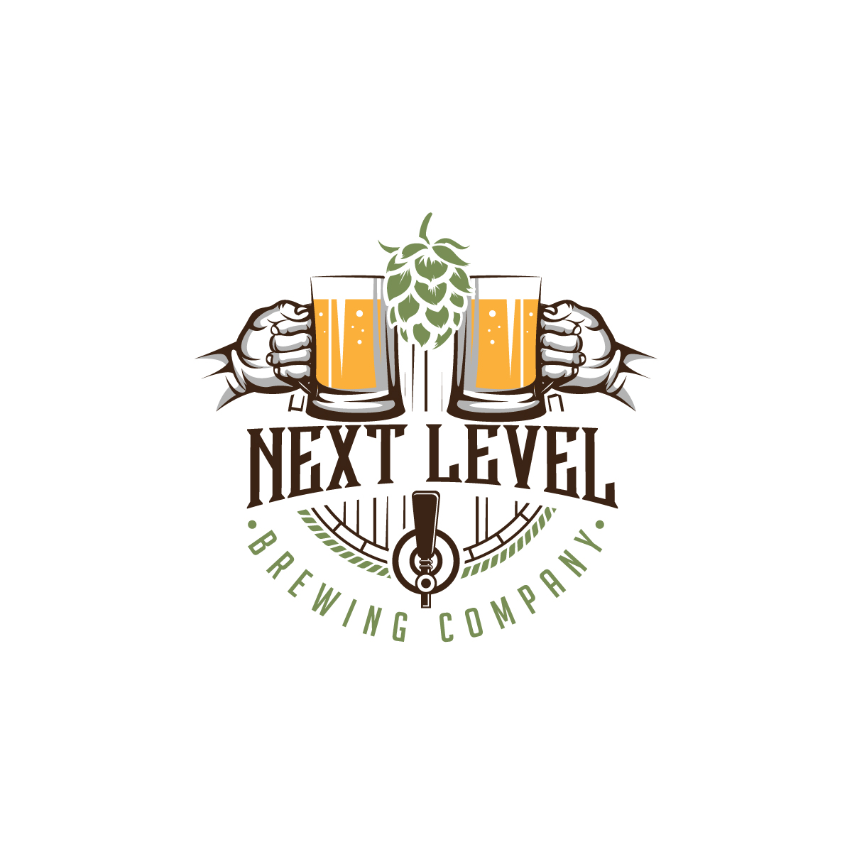 Logo Design by creative.bugs for Next Level Brewing Company | Design #19329095