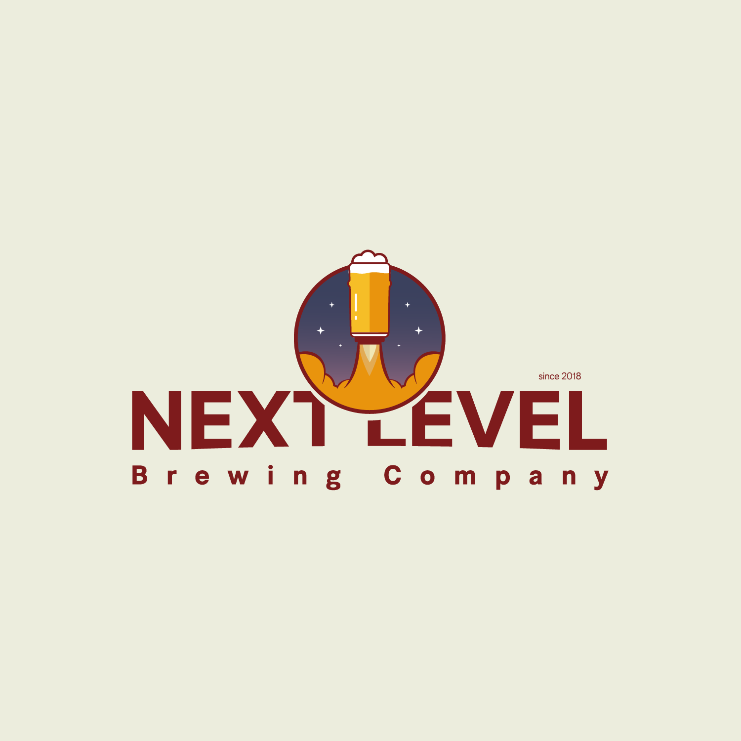 Logo-Design von kindertron für Next Level Brewing Company | Design #19328131