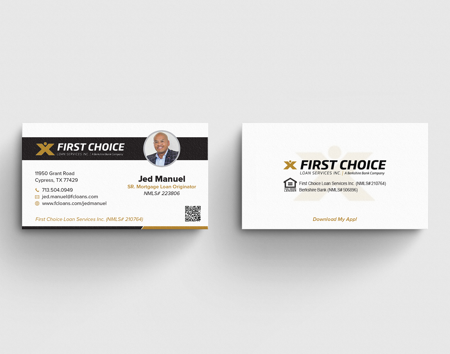Diseño de Tarjeta de Presentación por Tilt para First Choice Loan Services | Diseño #19344723