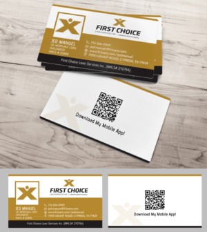 Diseño de Tarjeta de Presentación por Impressive Solutions para First Choice Loan Services | Diseño: #19330227
