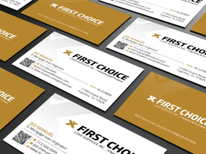 Business Card Design by Creations Box 2015 for First Choice Loan Services | Design: #19332472