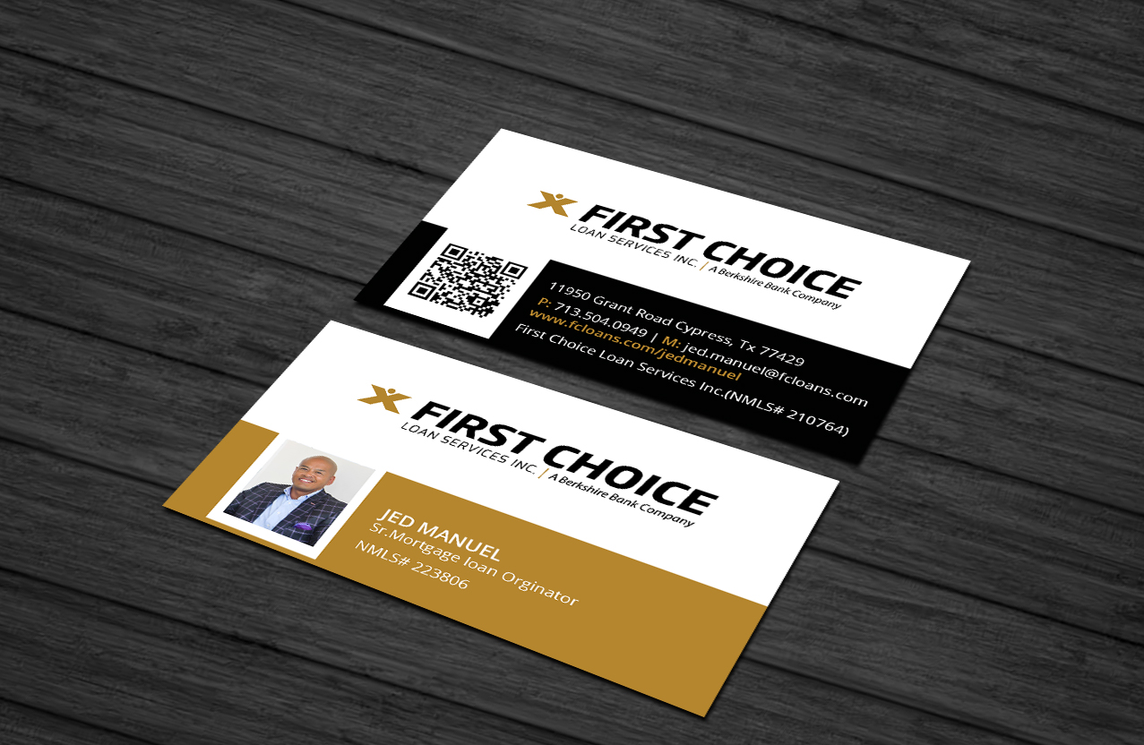 Diseño de Tarjeta de Presentación por Creations Box 2015 para First Choice Loan Services | Diseño #19332494