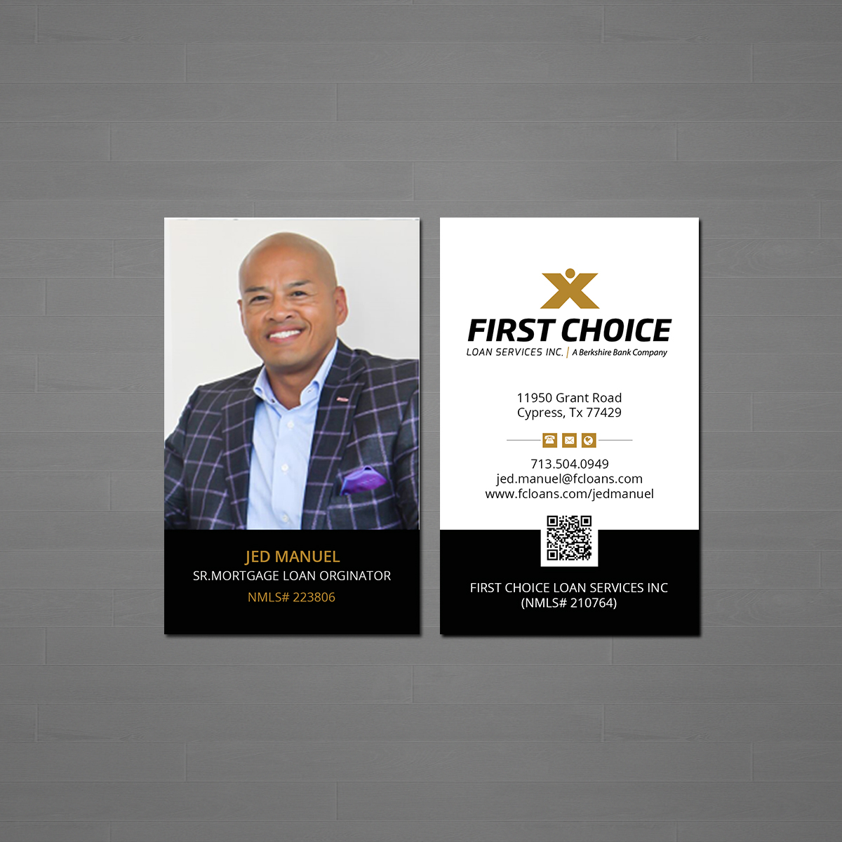 Business Card Design by Creations Box 2015 for First Choice Loan Services | Design #19332608
