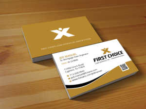 Business Card Design by Creations Box 2015 for First Choice Loan Services | Design: #19332620