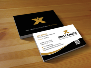 Business Card Design by Creations Box 2015 for First Choice Loan Services | Design: #19332622