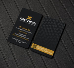 Business Card Design by Creations Box 2015 for First Choice Loan Services | Design: #19355211