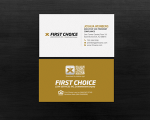 Business Card Design by chandrayaan.creative for First Choice Loan Services | Design: #19325946