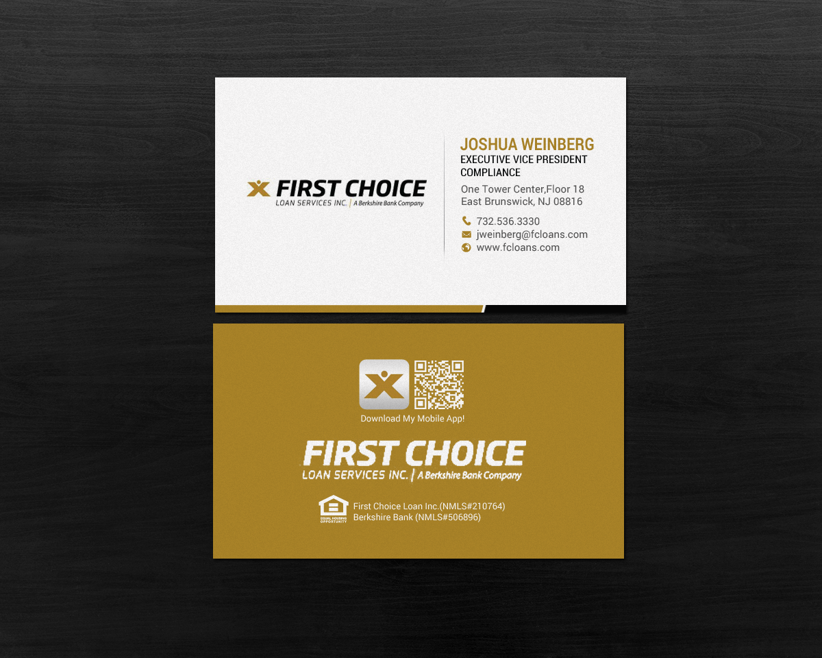 Business Card Design by chandrayaan.creative for First Choice Loan Services | Design #19325950