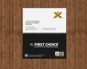 Business Card Design by chandrayaan.creative for First Choice Loan Services | Design: #19325952