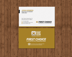 Business Card Design by chandrayaan.creative for First Choice Loan Services | Design: #19325961