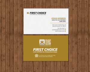 Business Card Design by chandrayaan.creative for First Choice Loan Services | Design: #19325962