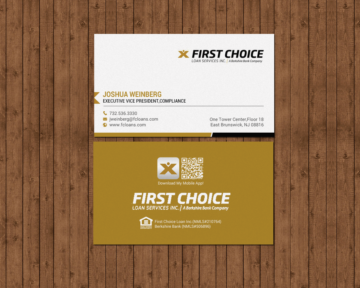 Business Card Design by chandrayaan.creative for First Choice Loan Services | Design #19331693