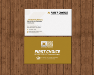 Business Card Design by chandrayaan.creative for First Choice Loan Services | Design: #19331694