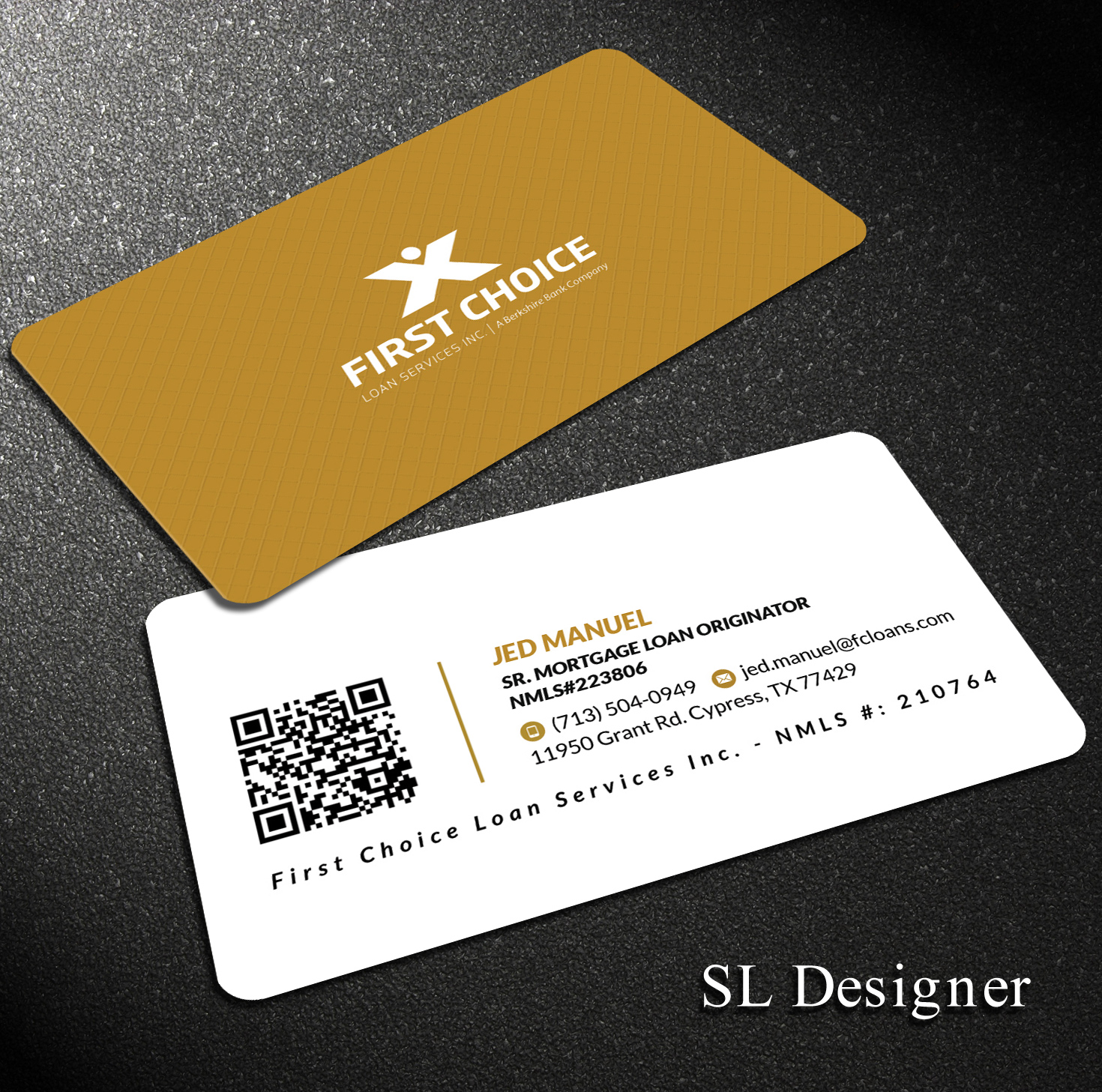 Business Card Design by SL Designer for First Choice Loan Services | Design #19329405