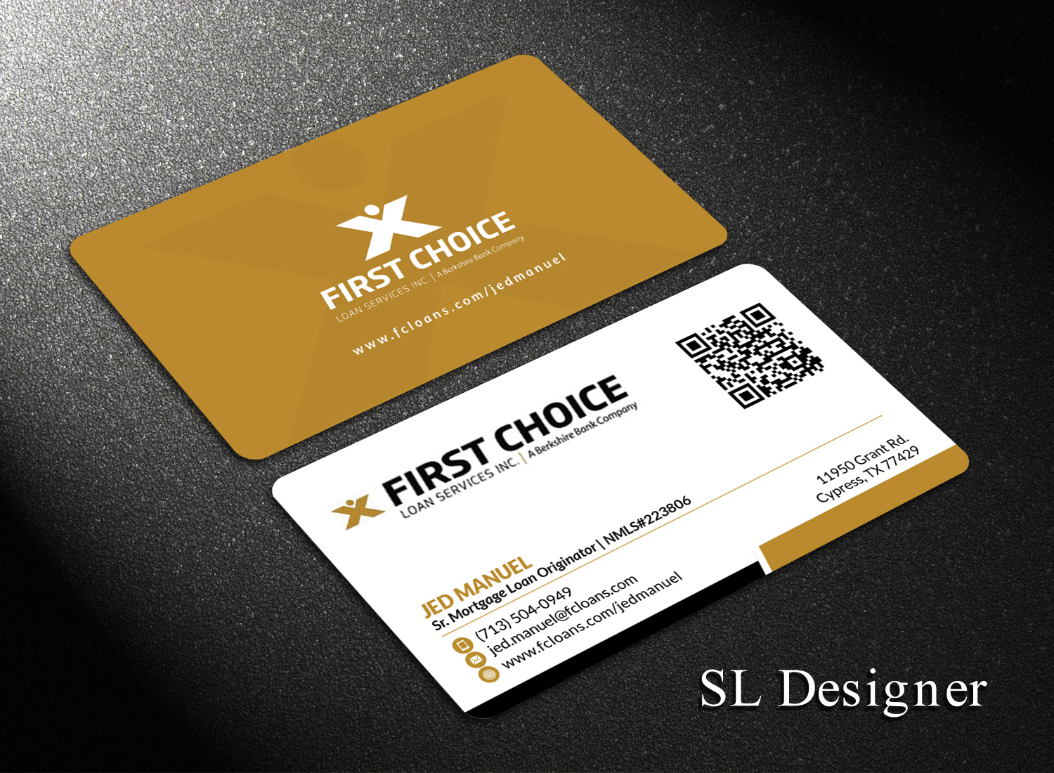 Diseño de Tarjeta de Presentación por SL Designer para First Choice Loan Services | Diseño #19329417
