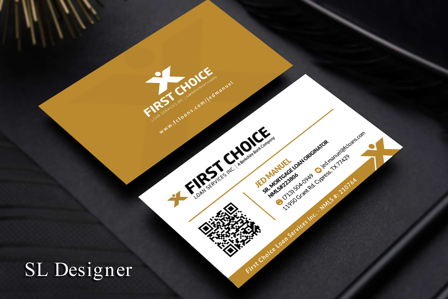 Business Card Design by SL Designer for First Choice Loan Services | Design #19329424