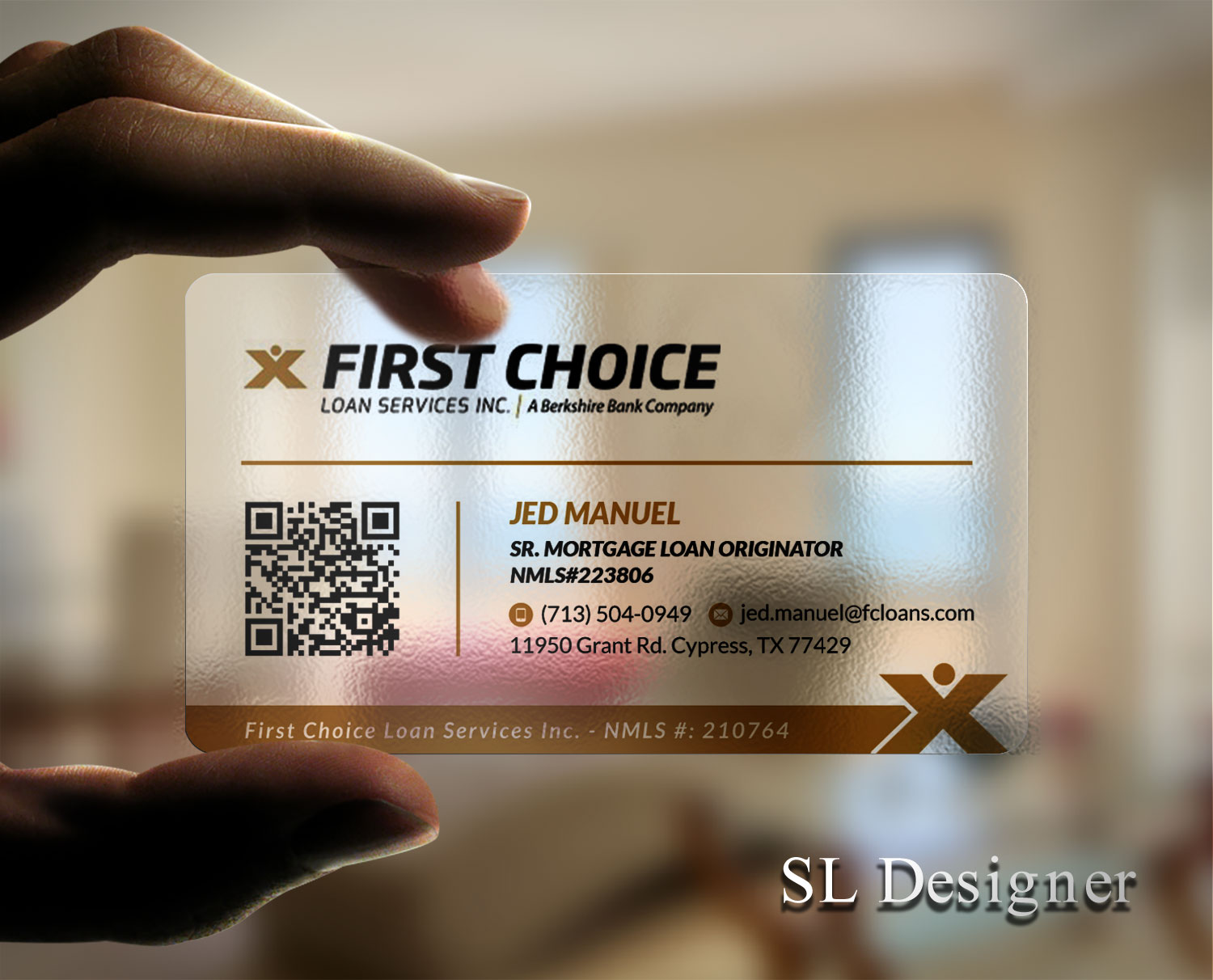 Business Card Design by SL Designer for First Choice Loan Services | Design #19329429