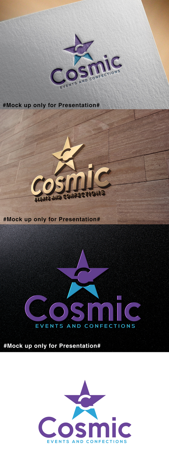 Logo Design by designmind78 for Cosmic Events and Confections | Design #19338002