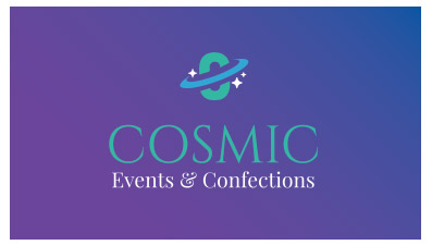 Logo Design by CC Creative Design for Cosmic Events and Confections | Design #19330508