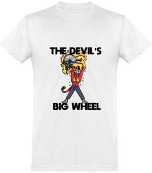Satan's Tricycle or The Devil's Big Wheel | Diseño de Camiseta por Tomi Ax