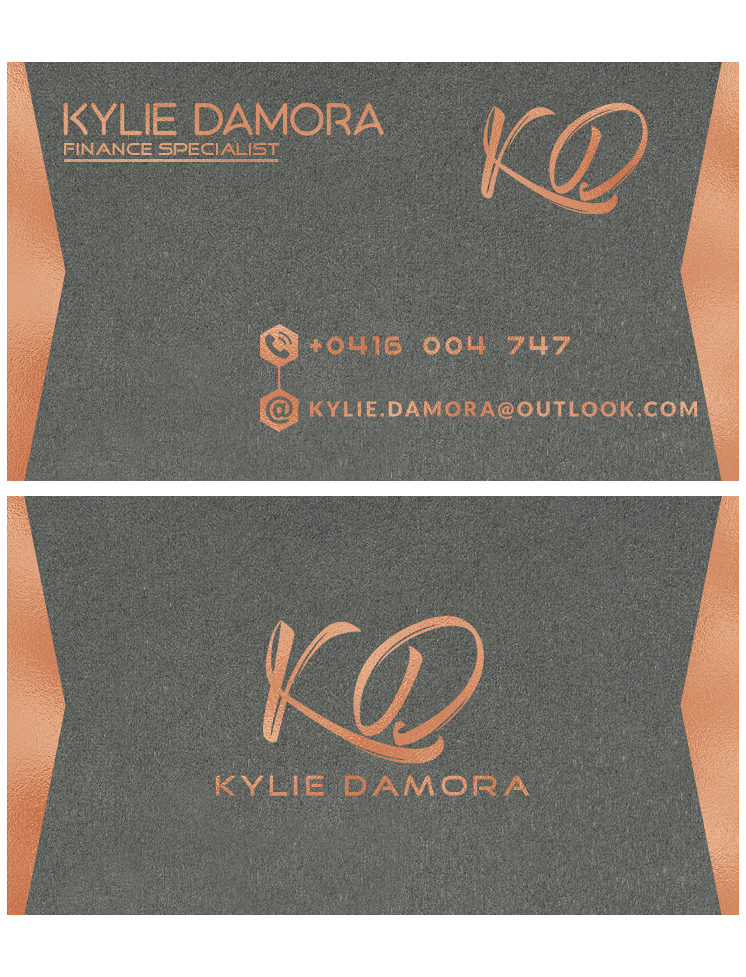 Business Card Design by yusuf kettou for this project | Design #19451386