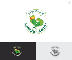 SAVING OUR SUPERB PARROT | Diseño de Logo por D_Mantra