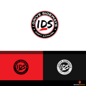 I DRIVE SIDEWAYS Drift Apparel | Logo Design by Graphic Bricks