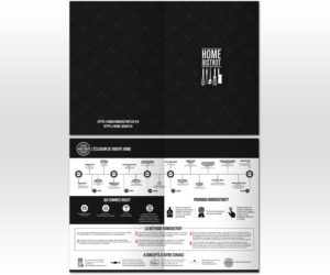 2 page infographic for a company restaurant business in Switzerland | Diseño de Flyer por Luniere Designs