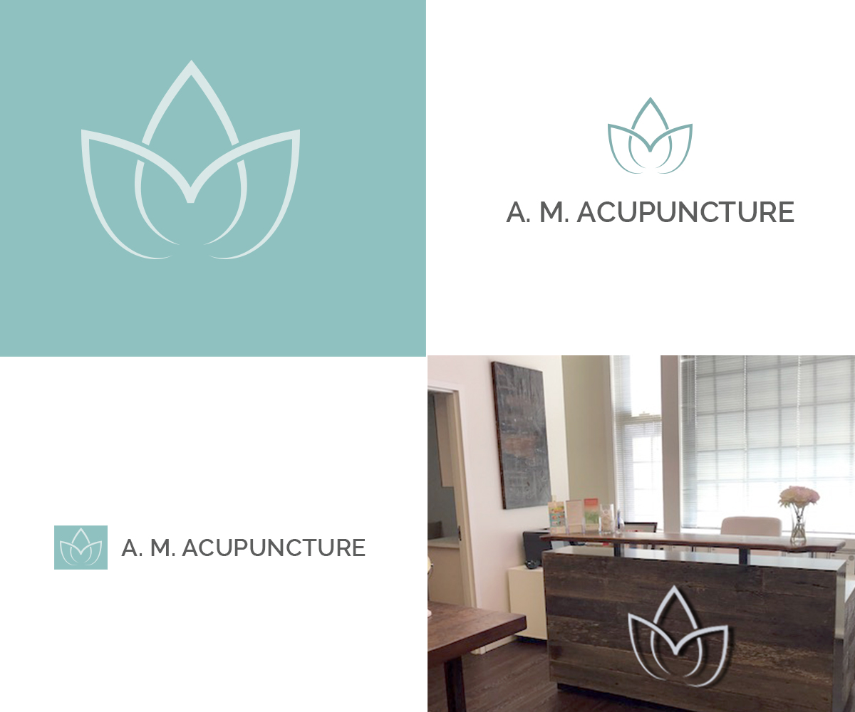 Design de Logo par Andrés Sebastián pour A. M. Acupuncture, LLC | Design #19470365