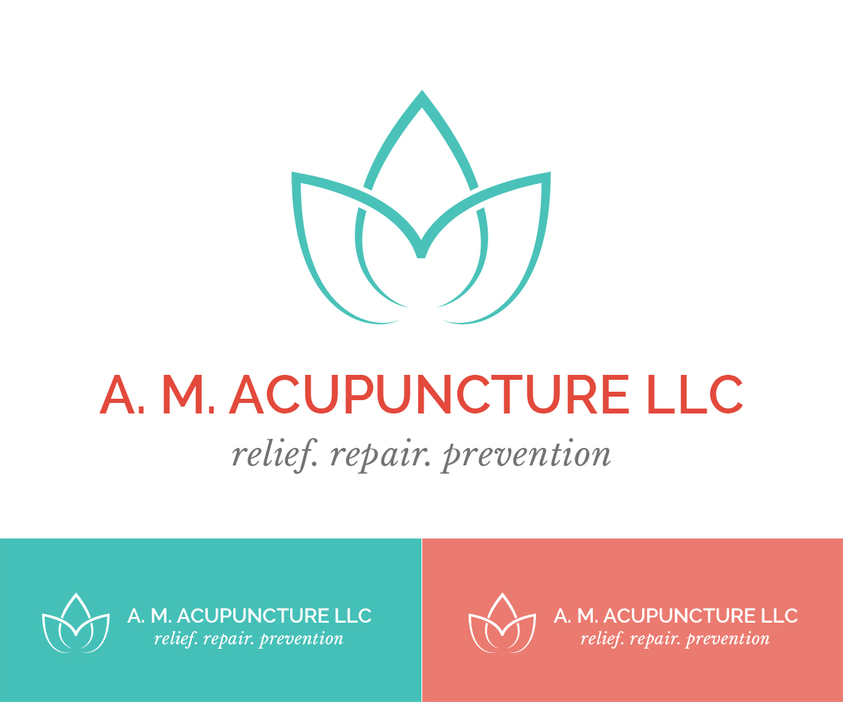 Logo Design by Andrés Sebastián for A. M. Acupuncture, LLC | Design #19476449