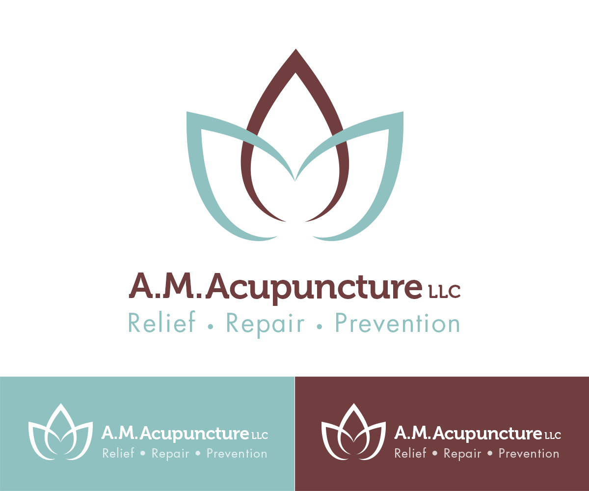 Logo Design by Andrés Sebastián for A. M. Acupuncture, LLC | Design #19480162