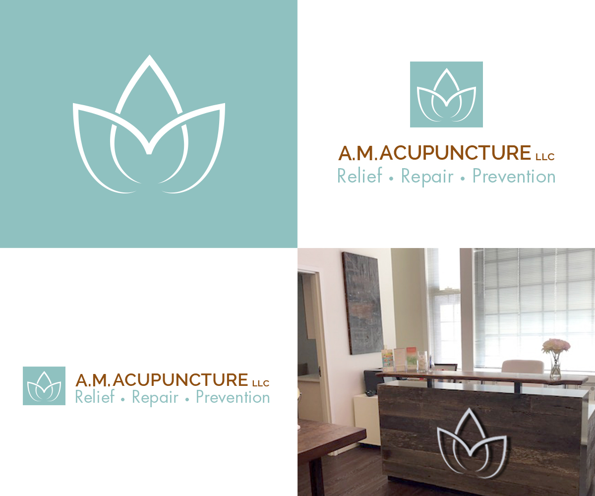 Design de Logo par Andrés Sebastián pour A. M. Acupuncture, LLC | Design #19497728