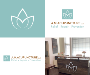 Design de Logo par Andrés Sebastián pour A. M. Acupuncture, LLC | Design : #19497728