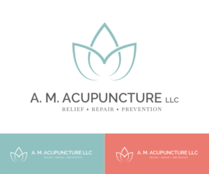 Design de Logo par Andrés Sebastián pour A. M. Acupuncture, LLC | Design : #19502834