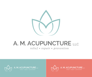 Design de Logo par Andrés Sebastián pour A. M. Acupuncture, LLC | Design : #19508047