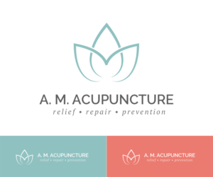 Design de Logo par Andrés Sebastián pour A. M. Acupuncture, LLC | Design #19511299