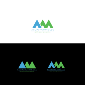A. M. Acupuncture, LLC - relief. repair. prevention. | Logo Design by Lesia_Olesia