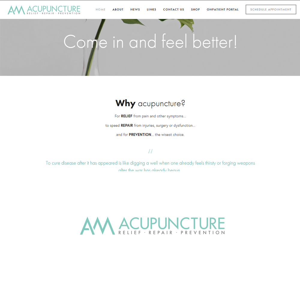Design de Logo par widodo pour A. M. Acupuncture, LLC | Design #19393714