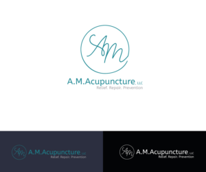 Logo Design by Artknyte for A. M. Acupuncture, LLC | Design: #19491705