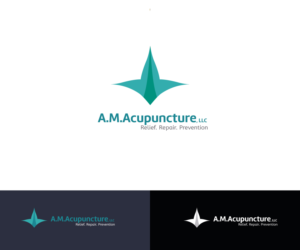 Logo Design by Artknyte for A. M. Acupuncture, LLC | Design: #19491706