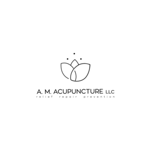 Logo Design by **INCREDIBLEDESIGNERS** for A. M. Acupuncture, LLC | Design: #19478024