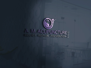 Logo Design by shimul Graphic for A. M. Acupuncture, LLC | Design: #19373079