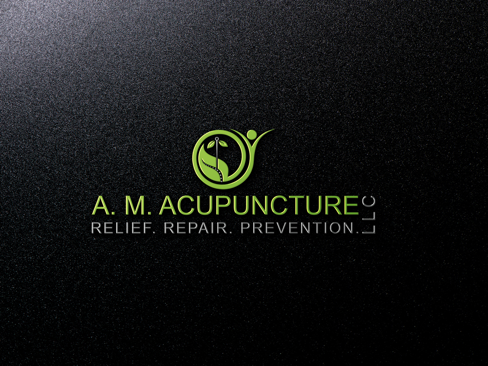 Logo Design by Faiz  Graphic design for A. M. Acupuncture, LLC | Design #19373082