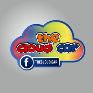 CloudCar Stickers for BurningMan | Diseño Gráfico por Czeh